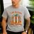 Fall In Love With Reading Pumpkin Autumn Librarians Teacher Men's Casual T-Shirt Sport Grey