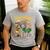 First Grade Zoo Field Trip Squad Matching Teacher Students Men's Casual T-Shirt Sport Grey