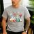 Floral Beakers Chemistry Lab Teacher Men's Casual T-Shirt Sport Grey Floral Beakers Chemistry Lab Teacher Men's Casual T-Shirt Sport Grey