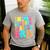 In My Glowing Teacher Era Groovy Colorful Bright Men's Casual T-Shirt Sport Grey