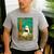 Groovy Ghost Reading Book Cat Halloween Ghost Teacher Men's Casual T-Shirt Sport Grey