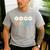 Groovy Teacher Cute Daisy Flower Retro Back To School Men's Casual T-Shirt Sport Grey