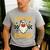 Halloween Read More Books Retro Costume Teacher Women Girls Men's Casual T-Shirt Sport Grey