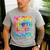 Happy 100th Day Of School Teacher Student 100 Days Tie Dye Men Women Kids Men's Casual T-Shirt Sport Grey Happy 100th Day Of School Teacher Student 100 Days Tie Dye Men Women Kids Men's Casual T-Shirt Sport Grey