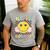 Happy Dot Day Hippie Flowers Smile Face Groovy Teacher Kids Men's Casual T-Shirt Sport Grey Happy Dot Day Hippie Flowers Smile Face Groovy Teacher Kids Men's Casual T-Shirt Sport Grey