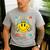 Happy To See Your Face Hippie Smile Back To School Teachers Men's Casual T-Shirt Sport Grey