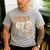 Haunted By 67 Halloween 67 Meme Six Seven Teacher Men's Casual T-Shirt Sport Grey Haunted By 67 Halloween 67 Meme Six Seven Teacher Men's Casual T-Shirt Sport Grey