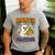 Haunted By Fractions Math Halloween Teacher Men's Casual T-Shirt Sport Grey