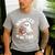Haunted By My TBR Cute Ghost Book Reading Teacher Halloween Men's Casual T-Shirt Sport Grey