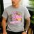 Hello 3rd Third Grade Back To School Pink Leopard Teacher Men's Casual T-Shirt Sport Grey Hello 3rd Third Grade Back To School Pink Leopard Teacher Men's Casual T-Shirt Sport Grey