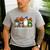 Inclusion Isn't Scary SLP Halloween Sped Teacher Animal Men's Casual T-Shirt Sport Grey