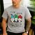 It's Fine We'Re Fine Gnome Pre-K Teacher Christmas Light For Men Women Men's Casual T-Shirt Sport Grey