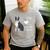 Just A Girl Who Loves Her Boston Terrier Puppy Love Men's Casual T-Shirt Sport Grey