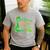 Kids My Nonna Loves Me Dinosaur Grandson Men's Casual T-Shirt Sport Grey