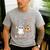 Kindergarten Boo Crew Halloween Floral Ghost Kinder Teacher Men's Casual T-Shirt Sport Grey