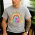 Kindergarten Rainbow Girls Boys Teacher First Day Of School Men's Casual T-Shirt Sport Grey
