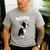 Love NOPE Boston Terrier Dog Lover Men's Casual T-Shirt Sport Grey