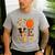 Love Pre-k Teacher Shirts Autumn Fall Pumpkin Fall Leopard Men's Casual T-Shirt Sport Grey