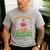 Math Teacher Love Brain Heart Skeleton Hand Zombie Halloween Men's Casual T-Shirt Sport Grey