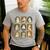 Music Teacher Orchestra Spooky Halloween Ghost Band Men's Casual T-Shirt Sport Grey