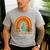 Music Teacher I Teach My Favorite Musicians Autumn Rainbow Men Women Men's Casual T-Shirt Sport Grey