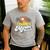 Myrtle Beach South Carolina Retro 70s Vintage Vacation Men's Casual T-Shirt Sport Grey