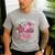 In October We Wear Pink Apple Teacher Daisy Breast Cancer Men's Casual T-Shirt Sport Grey In October We Wear Pink Apple Teacher Daisy Breast Cancer Men's Casual T-Shirt Sport Grey