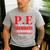PE Where Sweating Is Good But Deodorant Is Better PE Teacher Men's Casual T-Shirt Sport Grey