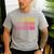 Peace Love Science Lovers Math Chemistry Teacher Men's Casual T-Shirt Sport Grey