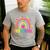 Preschool Rainbow Girls Boys Kids Teacher Back To School Men's Casual T-Shirt Sport Grey Preschool Rainbow Girls Boys Kids Teacher Back To School Men's Casual T-Shirt Sport Grey