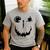 Pumpkin Artist Halloween Art Teacher Men's Casual T-Shirt Sport Grey
