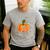 Pumpkin Pi Math Teacher Halloween Pumpkin Pi Men's Casual T-Shirt Sport Grey