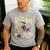There's Room On My Broom For You Too Teacher Halloween Men's Casual T-Shirt Sport Grey