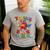 Retro Teaching Is My Superpower Apple Teacher Appreciation Men's Casual T-Shirt Sport Grey