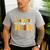Retro Thankful For Music Floral Music Teacher Thanksgiving Men Women Men's Casual T-Shirt Sport Grey