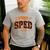 Sped Squad Team Special Education Teacher Halloween Men's Casual T-Shirt Sport Grey Sped Squad Team Special Education Teacher Halloween Men's Casual T-Shirt Sport Grey