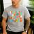 My Students Are Out Of This World Space Groovy Teacher Men's Casual T-Shirt Sport Grey My Students Are Out Of This World Space Groovy Teacher Men's Casual T-Shirt Sport Grey