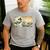 Surfing Boston Terrier Kanagawa Wave Japanese Dog For Men Women Kids Men's Casual T-Shirt Sport Grey