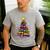 Teacher Crayon Christmas Tree Lights Student School Xmas Men's Casual T-Shirt Sport Grey Teacher Crayon Christmas Tree Lights Student School Xmas Men's Casual T-Shirt Sport Grey