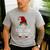 Teacher Gnome Xmas Family Matching Plaid Christmas Gnomes Men's Casual T-Shirt Sport Grey