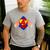 Teachers Are Superheroes 4th Grade Super Teacher Staff Men Women Men's Casual T-Shirt Sport Grey