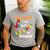 Teachers Are Superheroes Graduation School Teachers Men's Casual T-Shirt Sport Grey