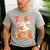Trick Or Teach Halloween Shirt For Teacher Kids Floral Ghost Men's Casual T-Shirt Sport Grey
