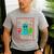 Trick Or Teach Neon Ghost Flower Teacher Spooky Halloween Men's Casual T-Shirt Sport Grey