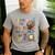 Turkey Thanksgiving Art Teacher Costume Tee For Artists Men's Casual T-Shirt Sport Grey