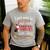Watch Christmas Movies With My Boston Terrier Bostie Men's Casual T-Shirt Sport Grey