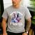 Watercolor Floral Boston Terrier Mama Dog Lover Mother's Day For Men Women Girls Kids Men's Casual T-Shirt Sport Grey