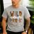 Wild About Pre-K Teacher Student First Day Of Kindergarten Men's Casual T-Shirt Sport Grey