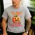 Will Trade Students For Candy Teacher Cute Halloween Pumpkin Men's Casual T-Shirt Sport Grey