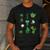 10 Types Of Cactus Succulent Teacher Chart Cactus Lover Tee Men's Casual T-Shirt Dark Grey
